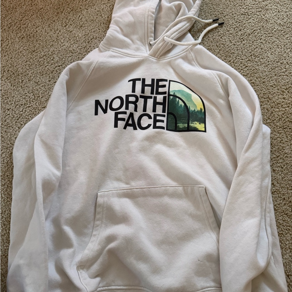 The North Face Cream Hoodie